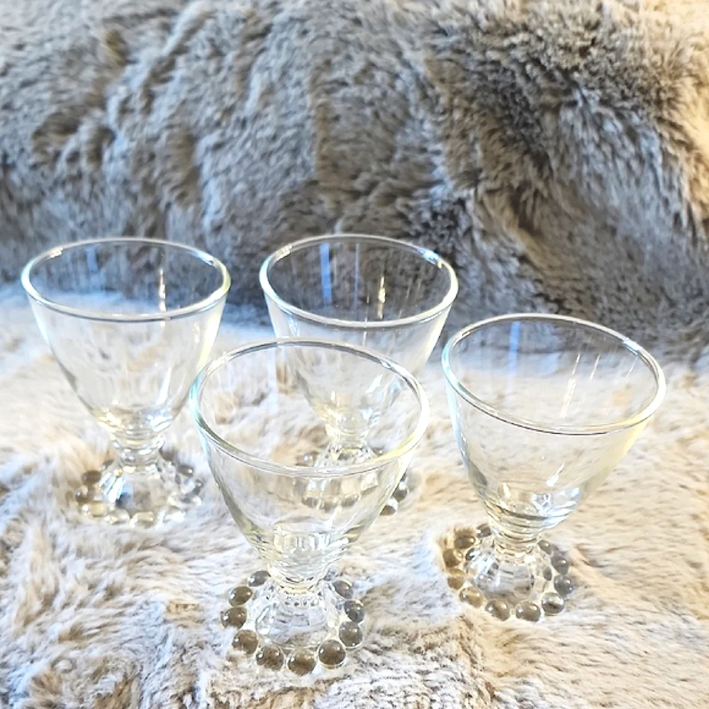 Vintage Anchor Hocking Boopie‎ Cordial Glasses